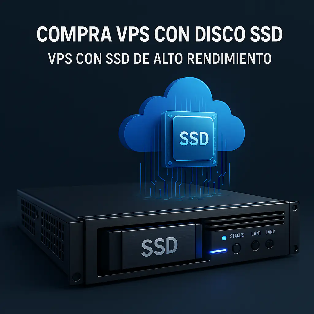 compra VPS con disco SSD