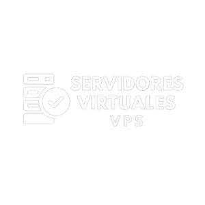 Servidores Virtuales VPS con icono de servidor y escudo de verificación