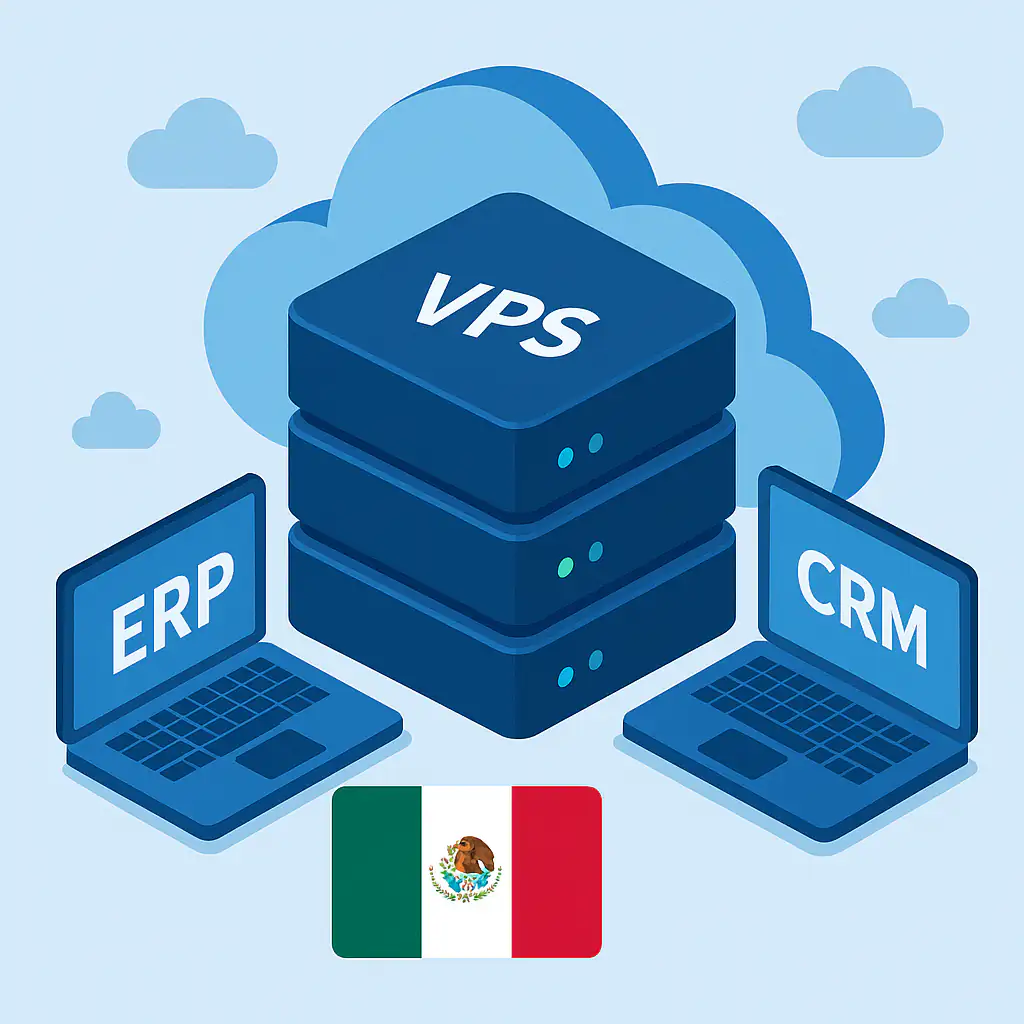 VPS empresarial en la nube Servidor VPS en México