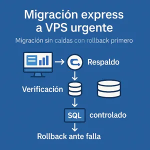 Migración express a VPS urgente