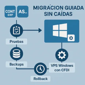 Rendimiento y SLA medibles Rendimiento VPS Windows con NVMe y SLA