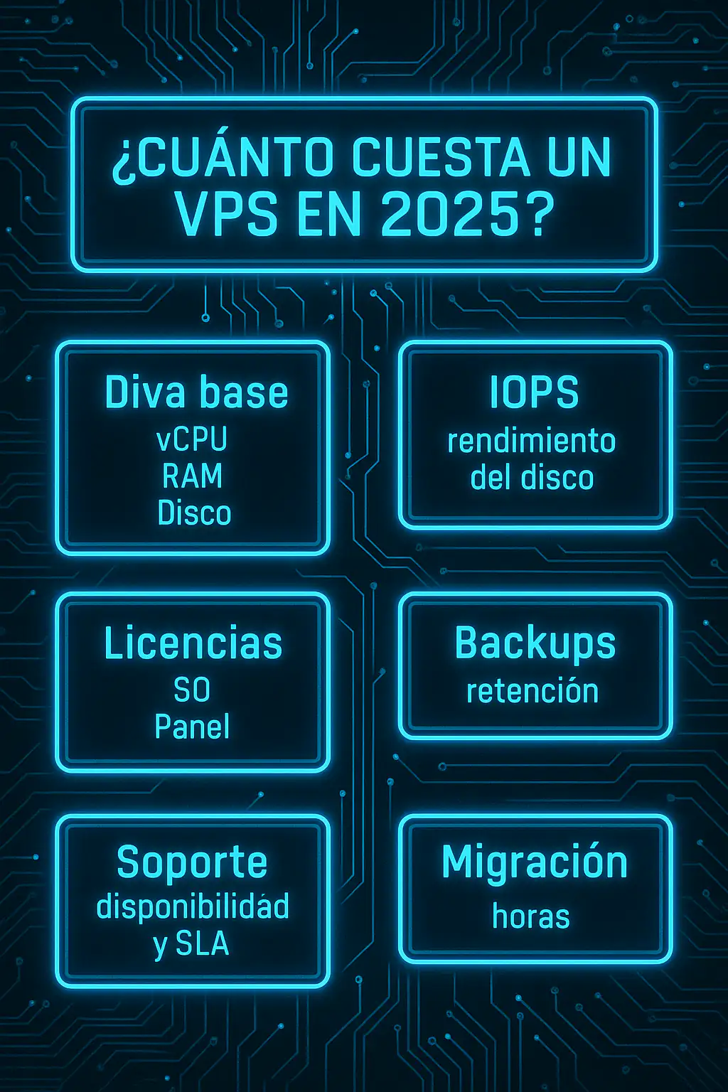 cuánto cuesta un VPS en 2025