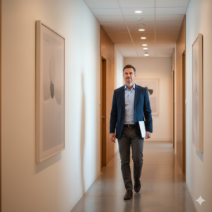 Infraestructura alineada al crecimiento empresarial. Negocio tomando una decisión informada sobre servidor VPS.