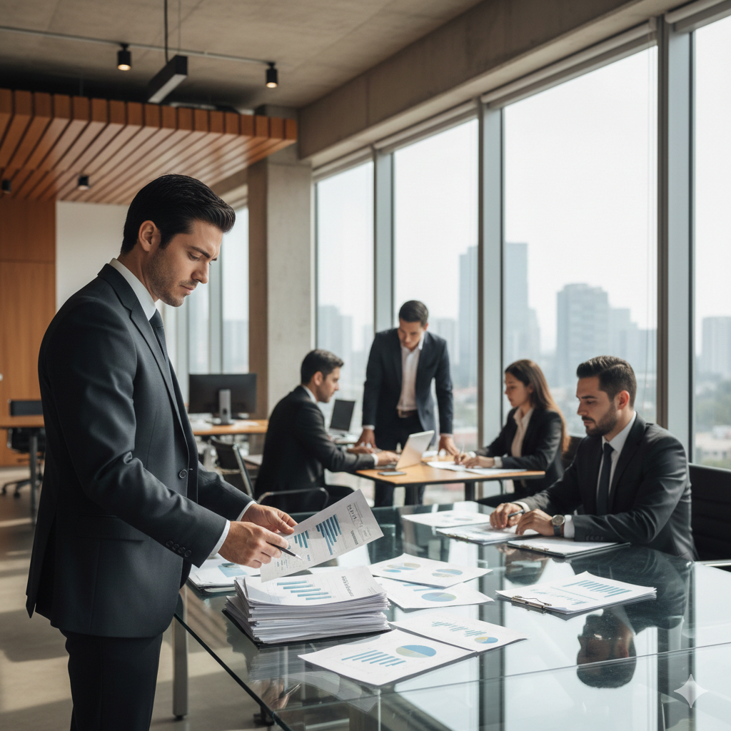 Empresa gestionando ERP en la nube con VPS empresarial.