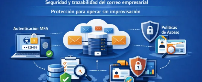 solución de correo empresarial con seguridad, trazabilidad y soporte en México