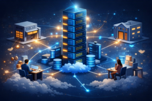 qué servidor VPS elegir para usar software administrativo en la nube en varias sucursales con escalabilidad