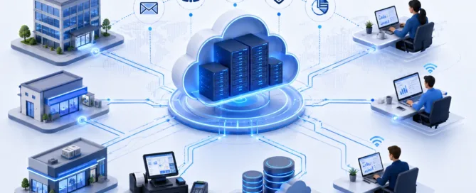 Infraestructura cloud VPS para empresas con sucursales, usuarios y sistemas centralizados
