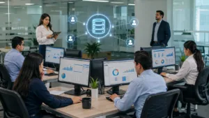 Servidor VPS para sistemas administrativos utilizado por equipo empresarial mexicano
