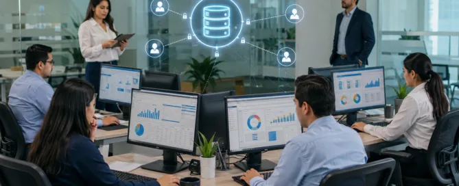 Servidor VPS para sistemas administrativos utilizado por equipo empresarial mexicano